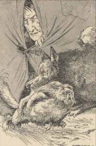 1950 Avonturen van een Keeshond (Kinderbuch) 04