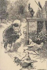 1950 Avonturen van een Keeshond (Kinderbuch) 05