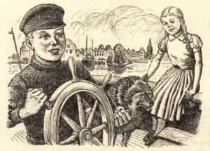 1951 Hals The Keeshond (Kinderbuch) 03