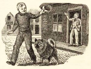 1951 Hals The Keeshond (Kinderbuch) 08