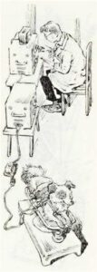 1960 Rags, Borya and the Rocket (Kinderbuch) 09