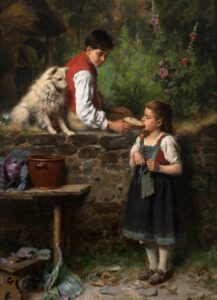 Das begehrte Butterbrot (Friedrich Peter Hiddeman)