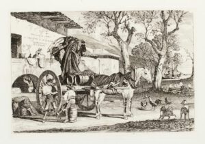 Monte Testaccio, 1850, Charles Coleman
