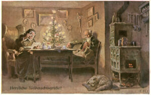 Weihnachtskarte Nr. 11 von Paul Hey