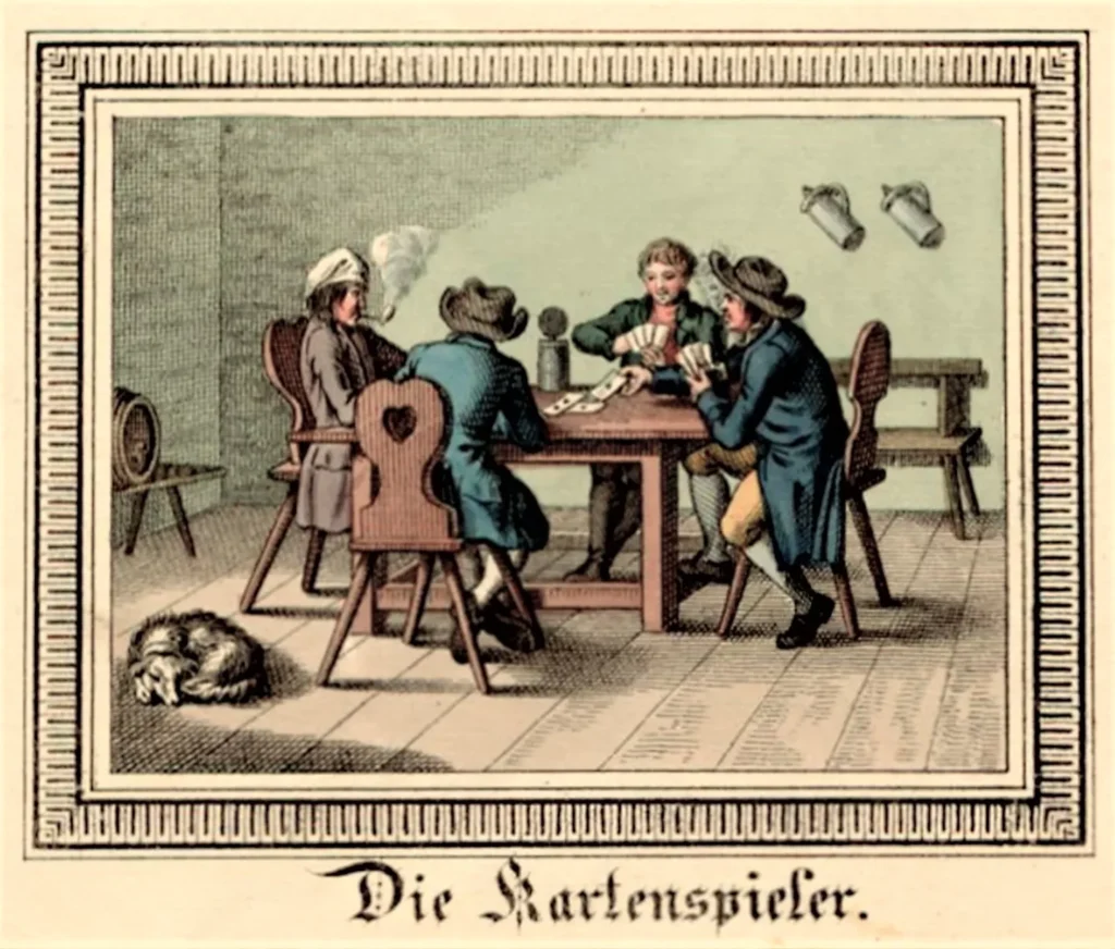Die Kartenspieler