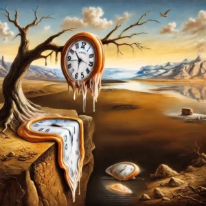 S. Dali - Verrinnende Zeit