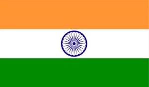 Flagge Indien