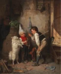 Böker, Karl (1836 - 1905) 1868 Die kleinen Rekruten