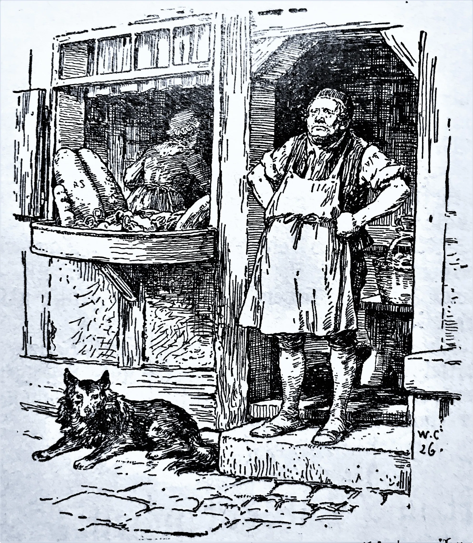 Claudius, Wilhelm (1854 - 1942) 1926 Abdruck im Harz-Berg-Kalender 1928, S. 63, Abb 01