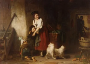 Epp, Rudolf (1834 - 1910) Der ungebetene Gast