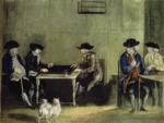 Grogan, Nathaniel  (1740 - 1807) JJJJ The Backgammon Game