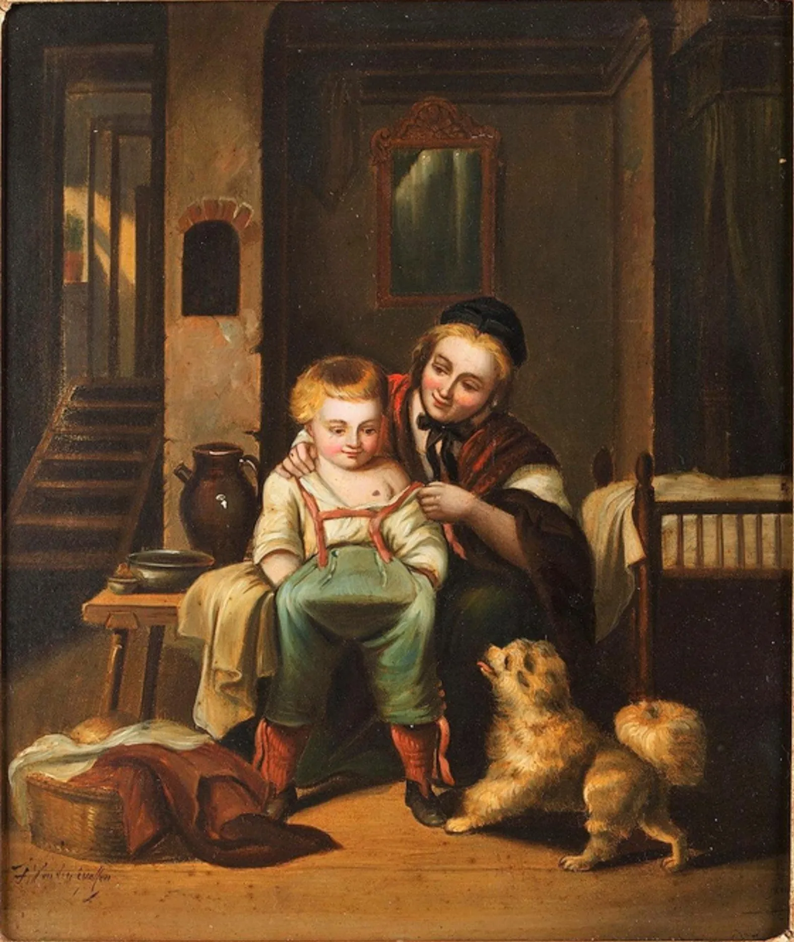 Kretzschmer, Johann Hermann (1811 - 1890) JJJJ, Die erste Hose