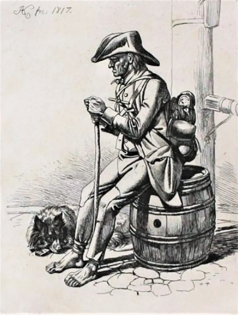 NNNN JJJJ Der Invalide und sein Spitz, (c) Winckelmann-Museum Stendal