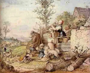 Richter, Adrian Ludwig (1803 - 1884) JJJJ Frühling