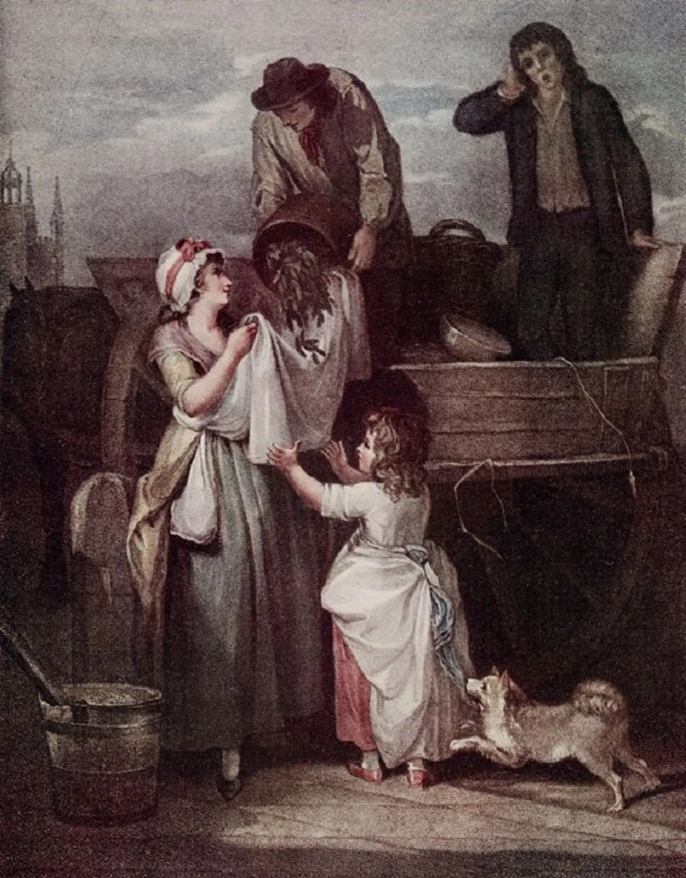 Vendramini, Giovanni (1769 - 1839), 1795, Schreie aus London - Frisch gesammelte Erbsen, Young Hastings A