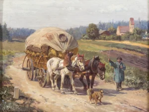 van der Venne, Fritz (1873-1936) Heuernte